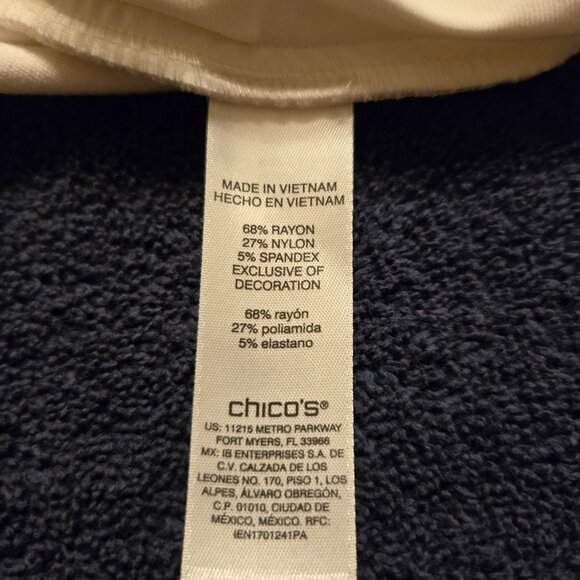 Chico's Fabulously Slimming pants size 1.5 - Picture 5 of 13